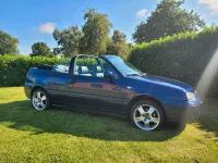 Gebraucht VW Golf Cabriolet 115 PS (84 kW) 2002 Blau Cabrio