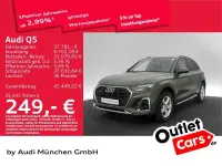 Gebraucht Audi Q5 S-Line 204 PS (150 kW) 2024 Distriktgrün metallic SUV