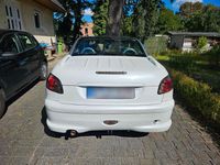 Gebraucht Peugeot 206 CC 109 PS (80 kW) 2002 Weiß Cabrio