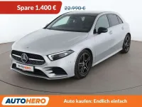Gebraucht Mercedes A200 AMG line 163 PS (119 kW) 2018 Iridiumsilber Limousine