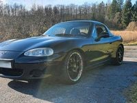 Gebraucht Mazda MX5 145 PS (106 kW) 2002 Schwarz Cabrio