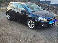 Gebraucht VW Golf VI Trendline 105 PS (77 kW) 2011 Schwarz Kleinwagen