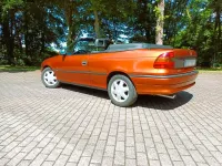 Gebraucht Opel Astra Cabriolet 116 PS (85 kW) 1996 Orange Cabrio