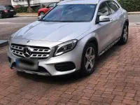 Gebraucht Mercedes GLA200 AMG line 156 PS (114 kW) 2019 Silber SUV