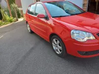 Gebraucht VW Polo United 69 PS (50 kW) 2008 Rot Kleinwagen