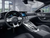 Gebraucht Mercedes AMG GT 53 AMG 435 PS (319 kW) 2021 Grau / graphitgrau Coupé