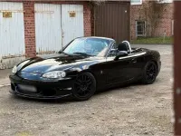 Gebraucht Mazda MX5 110 PS (80 kW) 2000 Schwarz Cabrio