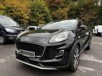 Gebraucht Ford Puma Titanium X 125 PS (91 kW) 2023 Obsidianschwarz metallic schwarz Limousine