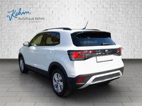 Gebraucht VW T-Cross Life 95 PS (69 kW) 2024 Weiß SUV