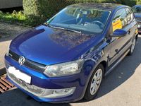 Second-hand VW Polo 75 CP (55 kW) 2010 Albastru Hatchback
