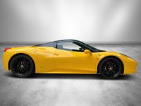 Gebraucht Ferrari 458 570 PS (419 kW) 2012 Gelb Cabrio