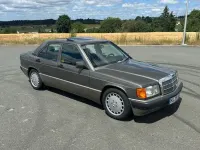 Gebraucht Mercedes 190 118 PS (86 kW) 1990 Grau Limousine
