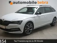 Gebraucht Skoda Superb SportLine 150 PS (110 kW) 2021 Moonweiss Kombi