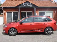 Gebraucht Skoda Rapid Elegance 105 PS (77 kW) 2015 Rot Kleinwagen