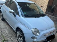 Gebraucht Fiat 500 100 PS (73 kW) 2009 Blau Cabrio