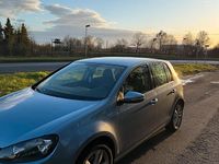 Gebraucht VW Golf VI 80 PS (58 kW) 2009 Blau Kleinwagen