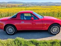 Gebraucht Mazda MX5 90 PS (66 kW) 1997 Rot Cabrio