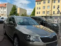 Gebraucht Skoda Superb Elegance 170 PS (125 kW) 2014 Grün Kombi
