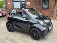 Usata Smart ForTwo Cabrio Brabus 90 CV (66 kW) 2017 Nero Cabrio