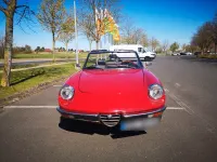 Gebraucht Alfa Romeo Spider Veloce 126 PS (92 kW) 1980 Rot Cabrio