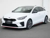 Gebraucht Kia ProCeed GT GT 204 PS (150 kW) 2020 Weiß Kleinwagen