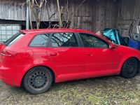 gebraucht Audi A3 S line rot