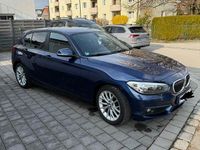 Gebraucht BMW 116 116 PS (85 kW) 2018 Blau Kleinwagen