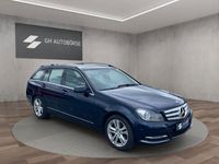 gebraucht Mercedes C220 T CDI BlueEfficiency/Automatik/T-Leder/Nav