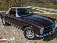 Gebraucht Mercedes SL280 170 PS (125 kW) 1971 Tabacbraun 423 Cabrio