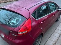 Gebraucht Ford Fiesta 2009 Rot Kleinwagen