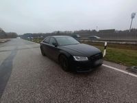 gebraucht Audi A8 3.0 TDI S-Line // Garantie bei + ALL BLACK + TÜV NEU