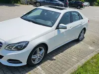 Używany Mercedes E200 Avantgarde 184 KM (135 kW) 2016 Biały Sedan/Limuzyna