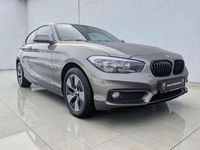 Gebraucht BMW 116 Advantage 109 PS (80 kW) 2015 Platinsilber metallic Kleinwagen