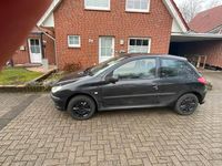 Gebraucht Peugeot 206 60 PS (44 kW) 2007 Schwarz Kleinwagen