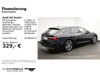 Gebraucht Audi A6 Design 163 PS (119 kW) 2023 Blau Kombi