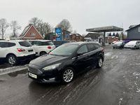 Gebraucht Ford Focus Titanium 120 PS (88 kW) 2018 Schwarz Kombi