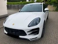 Gebraucht Porsche Macan Turbo Performance Package 400 PS (294 kW) 2017 Silber SUV