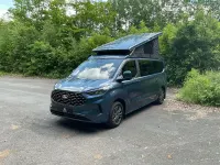 Neu Ford Tourneo Custom Nugget 170 PS (125 kW) 2026 Chrome blue metallic Van