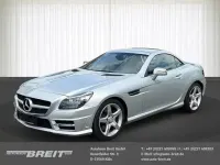 Gebraucht Mercedes SLK250 204 PS (150 kW) 2012 Iridiumsilber  metalliclack Cabrio
