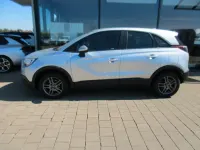 Gebraucht Opel Crossland X Edition 110 PS (80 kW) 2018 Argon silber/ice silver (m2) SUV