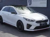 Gebraucht Kia Ceed GT GT 204 PS (150 kW) 2019 Sonderlackierung deluxeweiß metallic Limousine