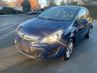 Gebraucht Opel Corsa 90 PS (66 kW) 2014 Blau Kleinwagen