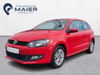 Gebraucht VW Polo Life 69 PS (50 kW) 2013 Rot Kleinwagen