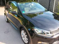 Gebraucht VW Polo Highline 90 PS (66 kW) 2017 Schwarz Kleinwagen
