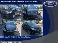 Gebraucht Ford C-MAX Titanium 116 PS (85 kW) 2015 Schwarz Van / Kleinbus