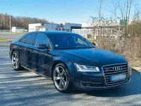 Brugt Audi A8 385 HK (283 kW) 2014 Blå Sedan