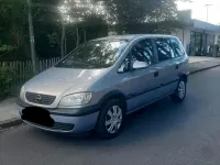 Gebraucht Opel Zafira 115 PS (84 kW) 2000 Silber Van / Kleinbus