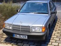 Gebraucht Mercedes 190 109 PS (80 kW) 1990 Blau Limousine