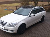 Gebraucht Mercedes C230 Avantgarde 277 PS (203 kW) 2008 Weiß metallic Kombi