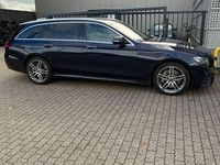 Gebraucht Mercedes E400 AMG line 333 PS (244 kW) 2017 Blau Kombi
